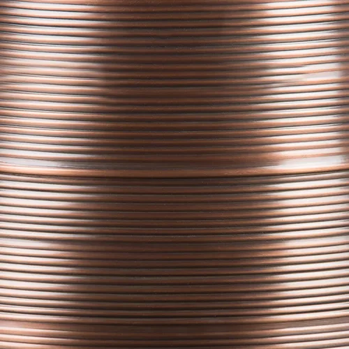 Vista 7 de SIMPLIHOME Sheridan - Mesa auxiliar redonda de metal sólido de 18 pulgadas de ancho x 20 pulgadas de alto en cobre envejecido, mesa decorativa