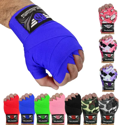 Vista 15 de Guantes de boxeo de muñeca de 180 pulgadas, para interior de puños, MMA, UFC, Muay Thai