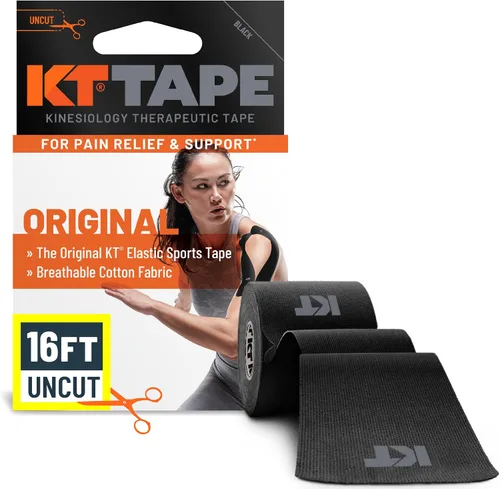 Vista 7 de KT Tape, Cinta original de algodón, Cinta atlética elástica de kinesiología, rollo sin cortar de 16