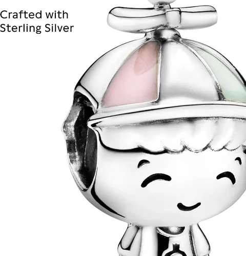 Vista 3 de Pandora Little Boy Charm
