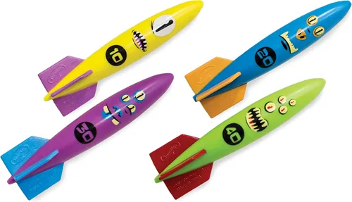 Vista 7 de SwimWays SquiDivers - Juguetes de buceo en piscina para niños, paquete de 3, juguetes de baño y suministros para fiestas en la piscina para niños