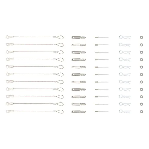 Vista 3 de KEMIMOTO Kit de pasadores de cubierta de embrague X3, 11 piezas de herramienta de liberación rápida para cinturón compatible con Can Am Maverick X3