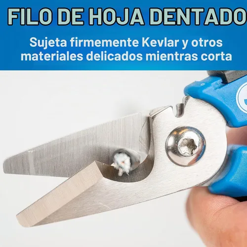 Vista 5 de Jonard Tools KWC-700 Kevlar® multifunción y tijeras de corte de cables de alambre, 7