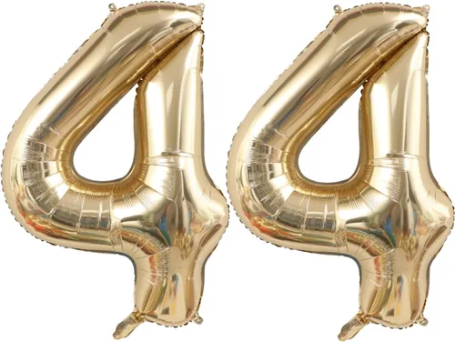 Vista 20 de Globo dorado claro con el número 0 de aluminio de 40 pulgadas, color oro champán, globo de helio 0 Mylar Oro claro 0