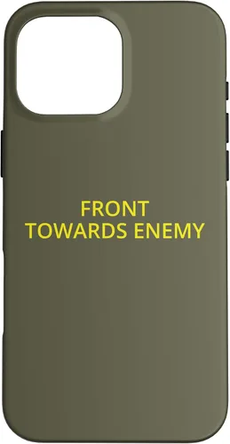 Vista 19 de Military M18A1 Claymore Mine Front Towards Enemy - Carcasa para iPhone 17