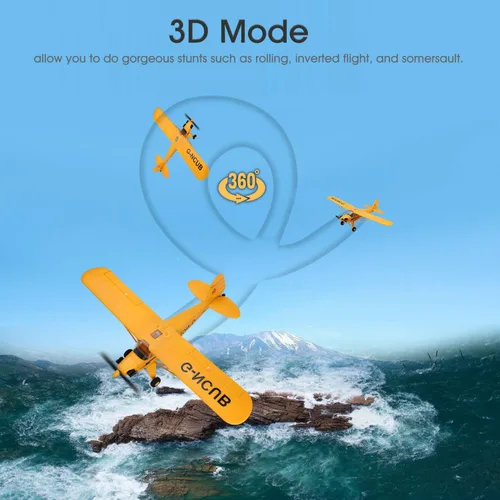 Vista 4 de GoolRC WLtoys XK A160 Avión a control remoto, 2.4 GHz, 5 canales, sin escobillas, avión de control remoto para adultos, avión RC con modo 3D/6G