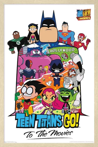 Vista 10 de Trends International DC Comics Movie Teen Titans Go! To The Movies - Póster de pared de collage, 22.4 pulgadas de largo x 14.7 pulgadas, versión
