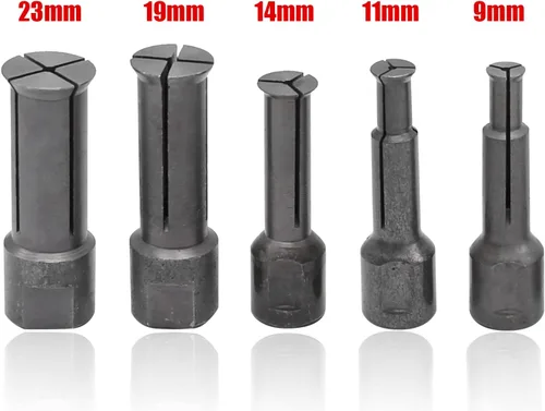 Vista 2 de Kit de herramientas de extracción de rodamientos internos de motocicleta de 0.354-0.906 in, kit de extractor de rodamientos internos, 8 uds