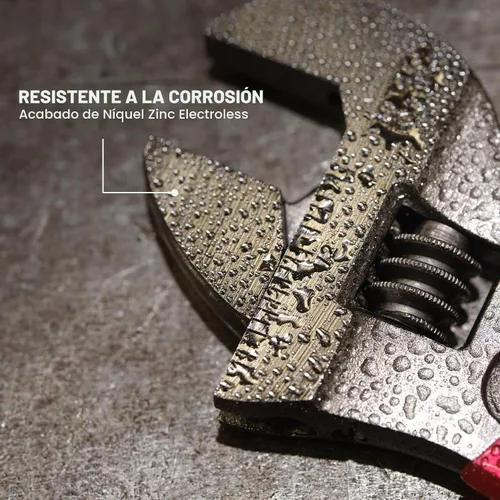 Vista 4 de KLEIN TOOLS D506-4 - Llave ajustable de precisión, 4 pulgadas, mecanizada con precisión, pequeña llave ajustable, mango ergonómico en I, grabado