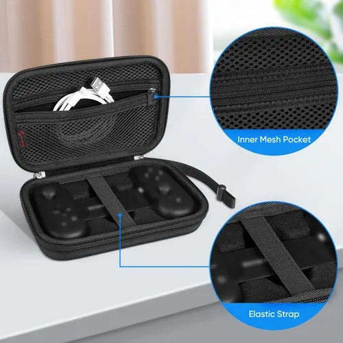 Vista 3 de Fintie Funda de transporte para Backbone One Mobile Gaming Controller - [A prueba de golpes] Funda protectora rígida Bolsa de viaje con bolsillo