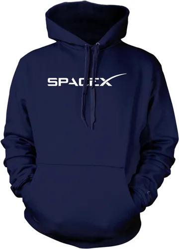 Vista 2 de Tcombo SpaceX - Sudadera unisex con capucha Outer Space Negro