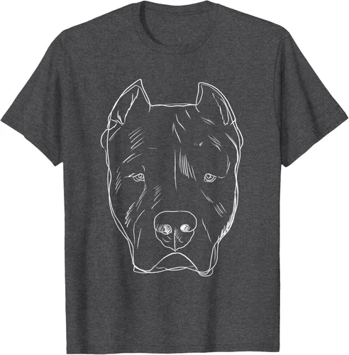 Vista 22 de Perro Dogo Argentino Camiseta Negro