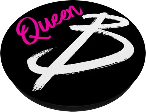Vista 2 de Queen B - PopSockets Agarre y Soporte para Teléfonos y Tabletas, Negro