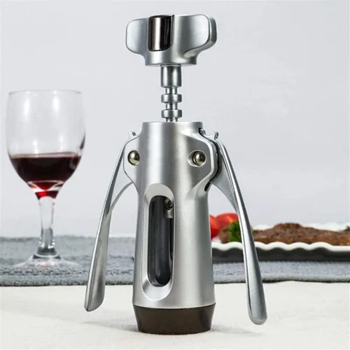 Vista 6 de Sacacorchos de vino y abridor de botellas, fácil de usar, todo en uno para abrebotellas y cerveza