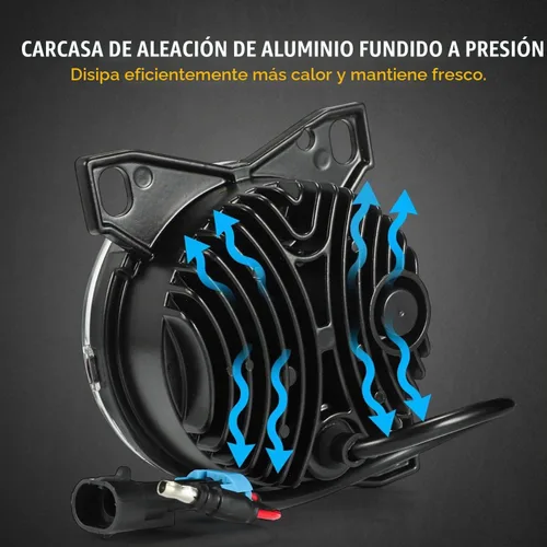 Vista 5 de Kit de ensamblaje de luces antiniebla LED de 12V Partsam para Peterbilt 579 587, Kenworth T660 Lámpara de conducción para parachoques delantero