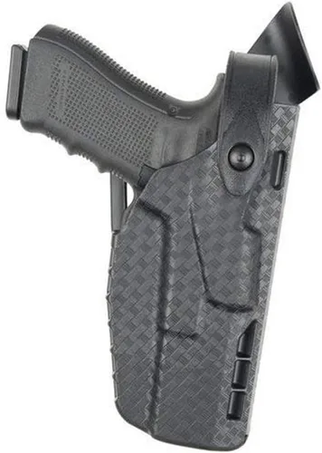 Vista 9 de Safariland 7360 7TS ALS/SLS Mid-Ride Duty Rated Level III Retention Holster