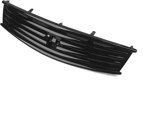 Vista 5 de Parrilla delantera para Infiniti G37 2 puertas Coupé 2008-2013 2011 2012 Negro brillante
