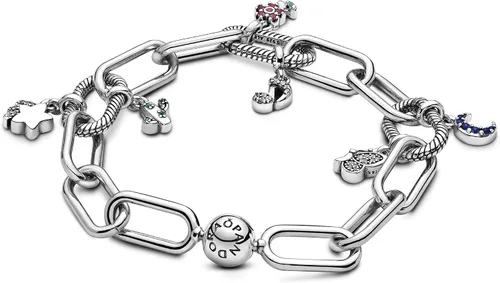 Vista 2 de Pandora ME Jewelry - Pulsera de plata de ley, Metal