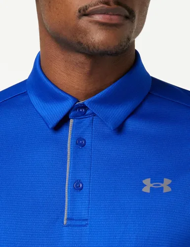 Vista 7 de Under Armour Tech - Camiseta tipo polo de golf para hombre