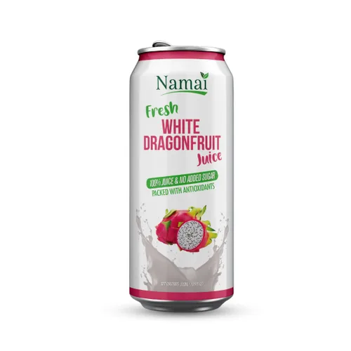 Vista 4 de Namai Jugo 100% Puro y Natural de Pitahaya, Sin Azúcar Añadida, Sin Conservantes, Paquete de 24