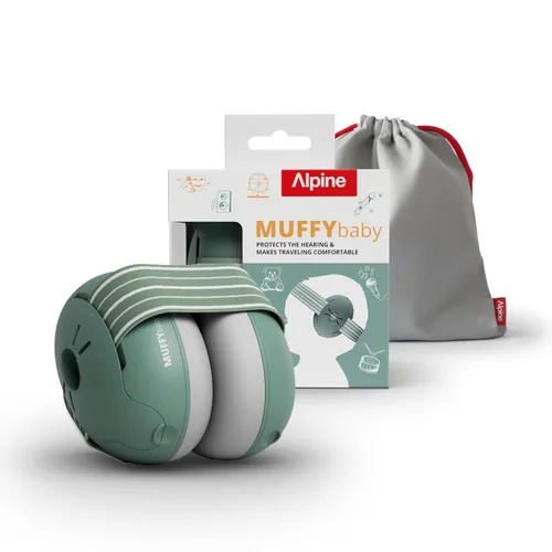 Vista 15 de Alpine Muffy - Protección de oídos para bebés y niños pequeños de hasta 36 meses, certificado CE y ANSI, orejeras con reducción de ruido, cómodos