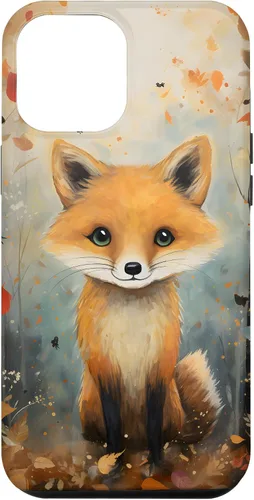 Vista 26 de Cute Fox Fall Woodland Forest Autumn Leaves Case for iPhone 17