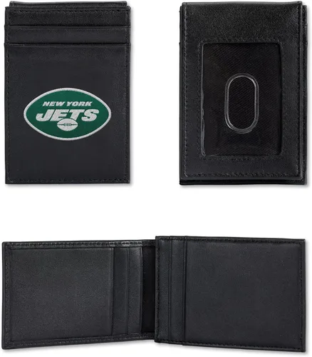 Vista 26 de NFL Rico Industries - Cartera bordada con bolsillo frontal, gran artículo de regalo, San Francisco 49Ers, Bolsillo frontal