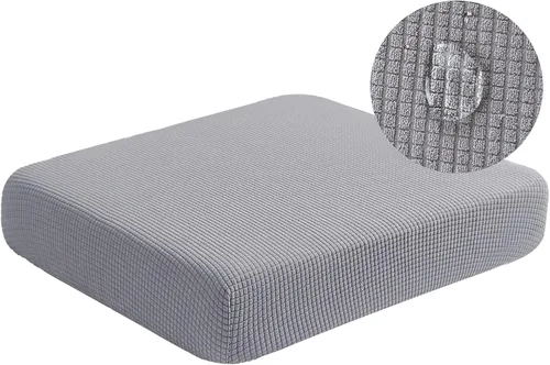 Vista 13 de SICHOWEL Fundas de Cojines de Sofá Repelentes al Agua de Tela Jacquard de Alta Elasticidad Protector de Muebles de Cojines de Silla para Sala