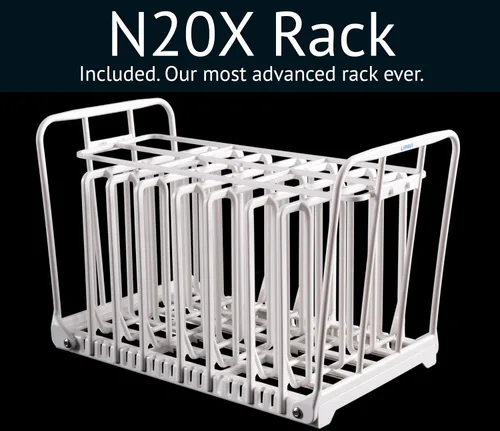 Vista 3 de LIPAVI Sistema Sous Vide Modelo NXC20-UNIR - con contenedor C20, un rack N20X y una tapa universal - se adapta a prácticamente cualquier máquina