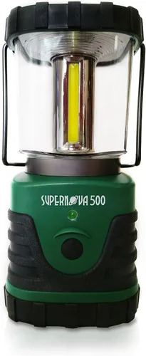 Vista 4 de Linterna alimentada por batería Supernova, brillante, de larga duración, linterna de camping LED resistente al clima, ideal para tormentas