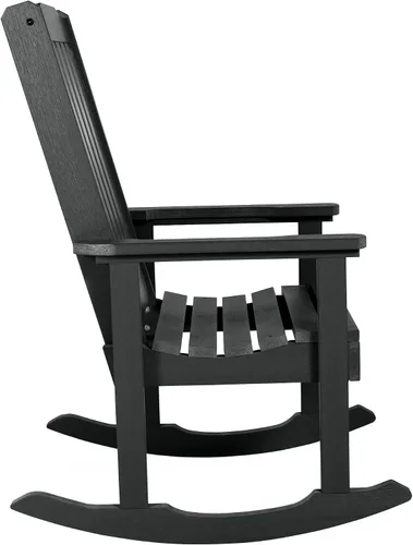 Vista 5 de Highwood Lynnport silla mecedora, Negro