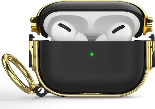Vista 41 de Maxjoy Funda para AirPods 3 con cerradura, funda protectora rígida de 3ª generación para AirPod de 3ª generación para mujeres y hombres con llavero