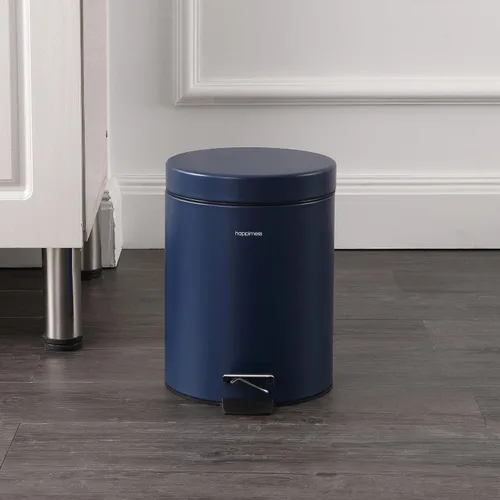 Vista 7 de happimess HPM1000B Oscar - Bote de basura de 8 galones con mini bote de basura gratis, moderno, a prueba de huellas dactilares para el hogar