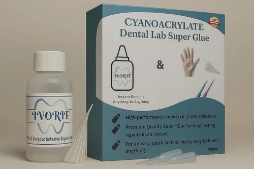 Vista 7 de Ivorie Adhesivo de pegamento instantáneo - Laboratorio dental (mediano - 1 oz)