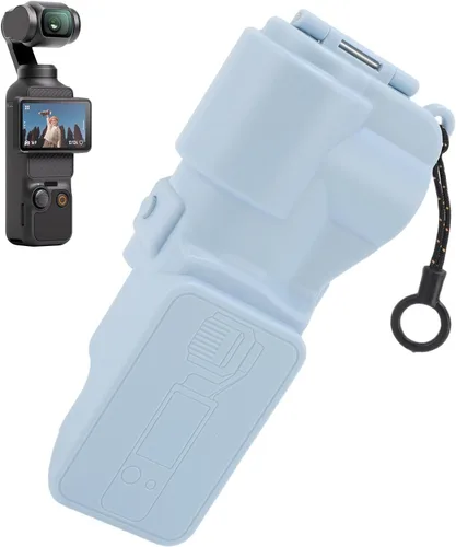 Vista 11 de Gugxiom Funda protectora para Osmo 3 Accesorios, Gimbal de plástico Protector de pantalla Tapa protectora de lente (negro)