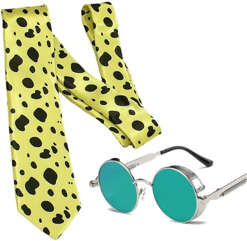 Vista 2 de XNCOSER Kento Nanami Cosplay gafas, anime Nanami Kento Cosplay Tie Cosplay traje