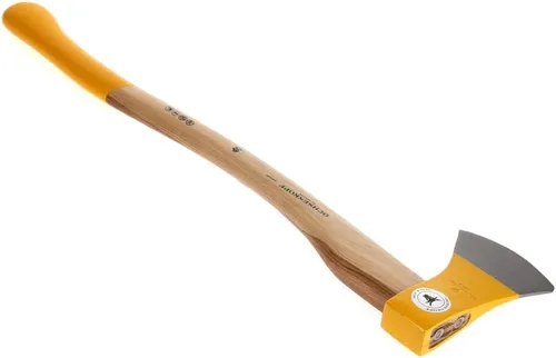 Vista 4 de Cabeza Buey OX 10 H-1207 Hacha ILTIS, Modelo Europa, mango de nogal 42.33 oz