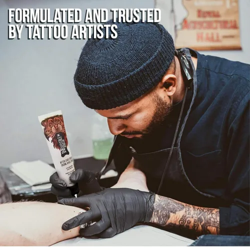 Vista 5 de INKredible Glow Salve + lociones curativas para tatuajes de cuidado posterior (paquete de 2)