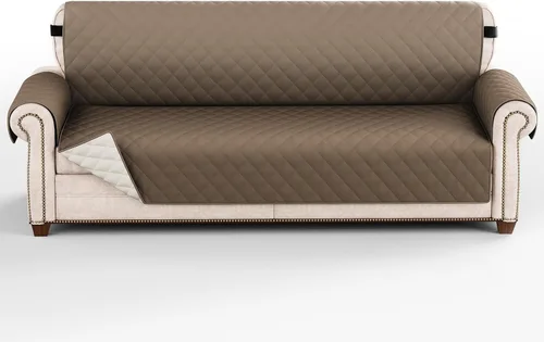 Vista 23 de XMAYODS Fundas antideslizantes para sofá con cojines de 1/2/3/4, impermeable, acolchada, protectores de muebles para perros, mascotas y niños
