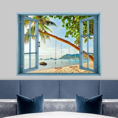 Vista 9 de Wall26 - Mural de pared con adhesivo removible, decoración para el hogar