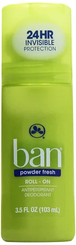 Vista 6 de Ban Desodorante antitranspirante Roll-On, sin perfume, 3.5 oz