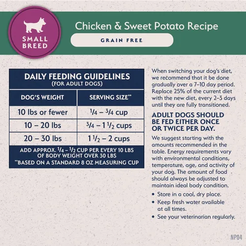 Vista 9 de Natural Balance Ingredientes limitados, pollo y batata, 12 libras