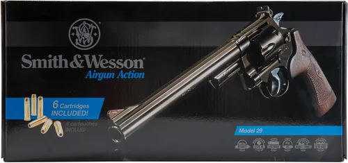 Vista 7 de Smith & Wesson Model 29 Revolver .177 Calibre BB Pistola de aire, barril de 8 pulgadas