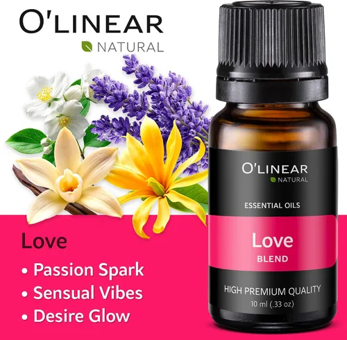 Vista 7 de O'linear Juego de 6 mezclas de aceites esenciales, perfecto para humidificadores y difusores, difusor de aromaterapia, aceites esenciales para uso