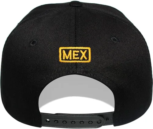 Vista 4 de Gorra Snapback de algodón ajustable para hombre 10 (N21MEX81 Negro), Águila de MéxicoNegro