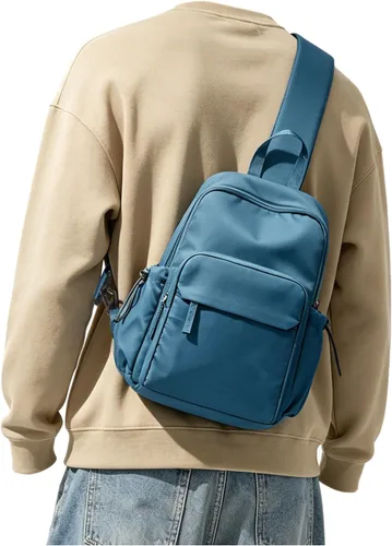Vista 13 de SEAFEW - Mochilas tácticas tipo bandolera, Beige, Mochilas Daypack