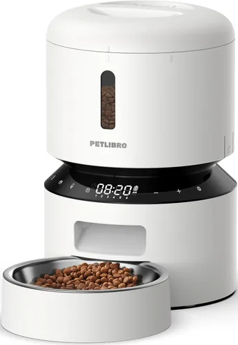 Vista 10 de PETLIBRO Comedero automático para gatos – Dispensador programable de alimentos para mascotas de 3 litros con almacenamiento hermético, control
