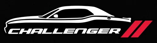Vista 3 de JH Design Dodge Challenger - Sudadera clásica con capucha para hombre, color negro