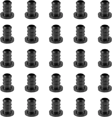 Vista 12 de EFIELD Barb Crimp Pex - Tapón (tapa de extremo) de 1 pulgada (paquete de 5)