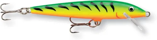 Vista 2 de Rapala Original Floater 05 señuelos de pesca. Dorado